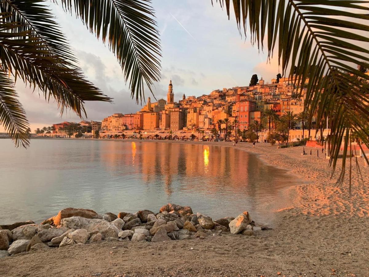 Montee Fleurie Apartment Menton Exterior photo
