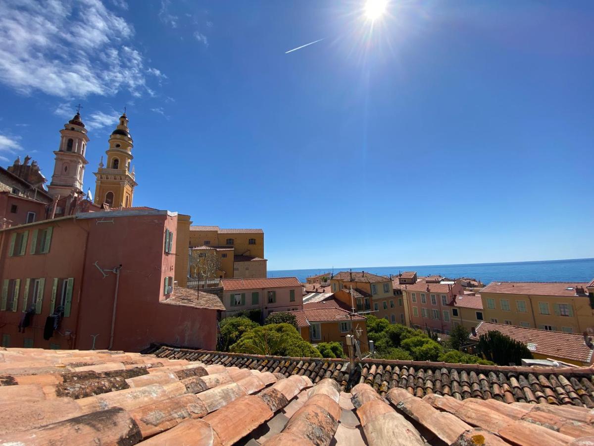 Montee Fleurie Apartment Menton Exterior photo