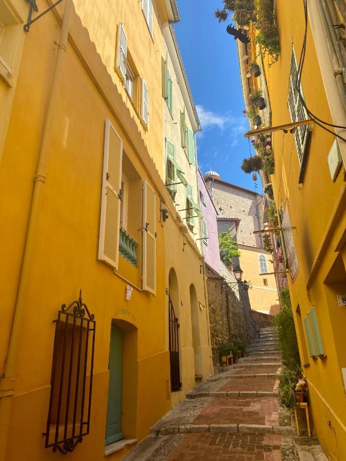 Montee Fleurie Apartment Menton Exterior photo